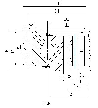 HS系列內(nèi)齒型回轉(zhuǎn)支承