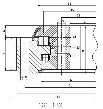 13系列外齒型轉(zhuǎn)盤支承